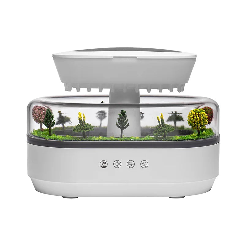 Ultrasonic Aroma Diffuser with White Noise and 7-Color Ambient Light for Relaxation and Sleep Enhancement