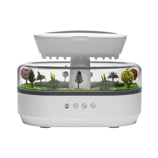 Ultrasonic Aroma Diffuser with White Noise and 7-Color Ambient Light for Relaxation and Sleep Enhancement